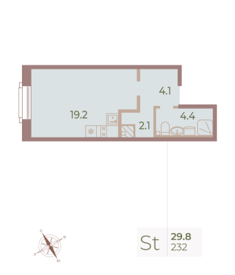 Квартира в ЖК Neva Haus
