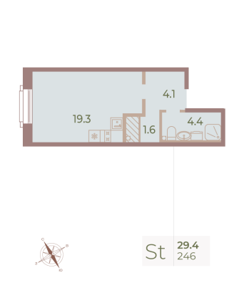 Квартира в ЖК Neva Haus