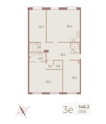 Квартира в ЖК Neva Haus