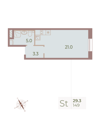 Квартира в ЖК Neva Haus