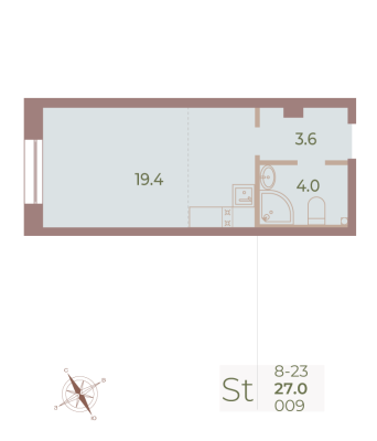 Квартира в ЖК Neva Haus