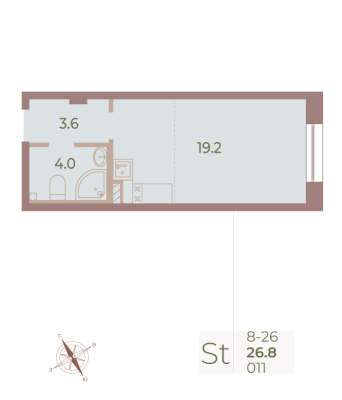Квартира в ЖК Neva Haus