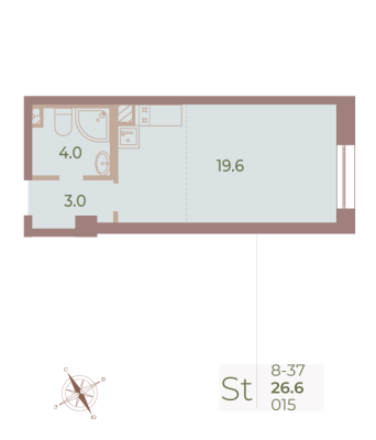 Квартира в ЖК Neva Haus