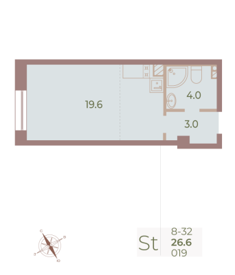 Квартира в ЖК Neva Haus