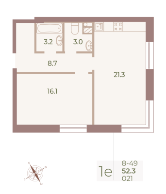 Квартира в ЖК Neva Haus