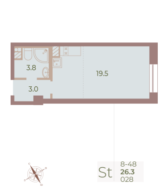 Квартира в ЖК Neva Haus