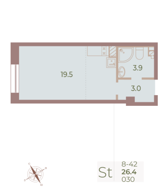 Квартира в ЖК Neva Haus