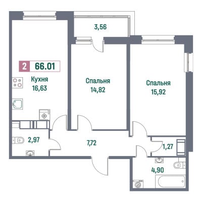 Квартира в ЖК Ленинградская перспектива