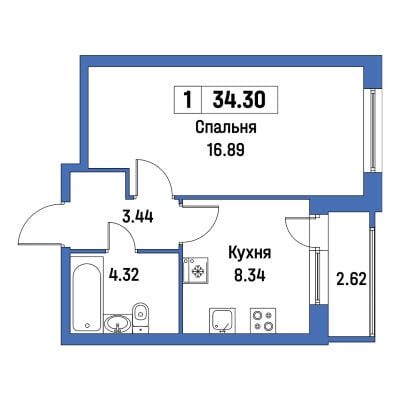 Квартира в ЖК Урбанист