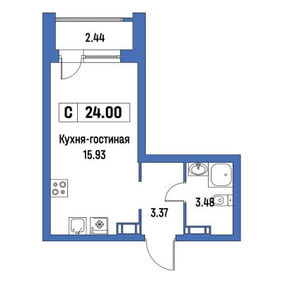 Квартира в ЖК Урбанист