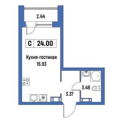 Квартира в ЖК Урбанист