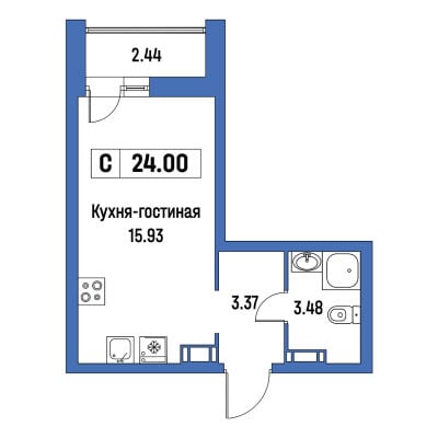 Квартира в ЖК Урбанист