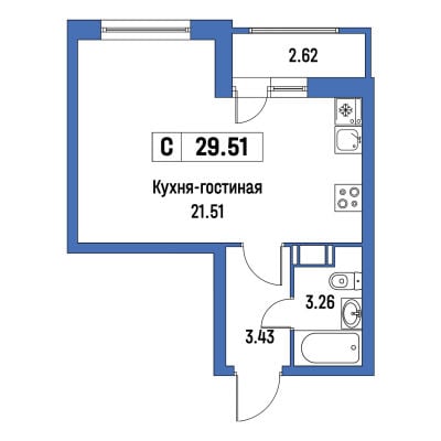 Квартира в ЖК Урбанист