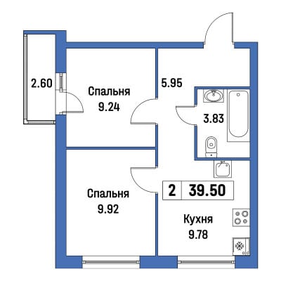 Квартира в ЖК Урбанист