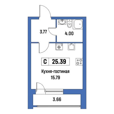 Квартира в ЖК Урбанист