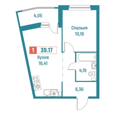 Квартира в ЖК Графика