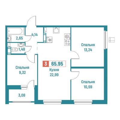 Квартира в ЖК Графика