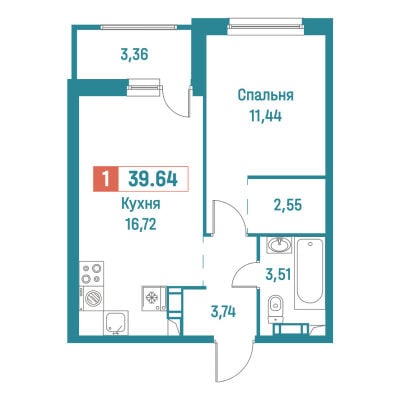 Квартира в ЖК Графика