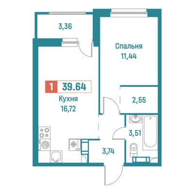 Квартира в ЖК Графика