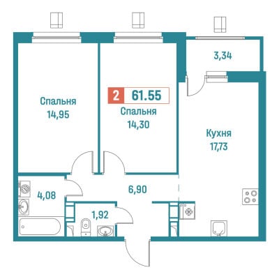 Квартира в ЖК Графика