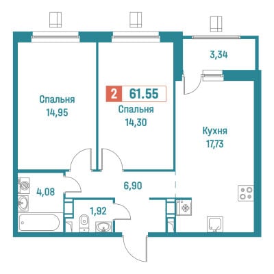 Квартира в ЖК Графика