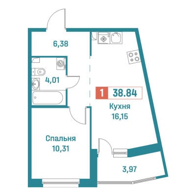 Квартира в ЖК Графика