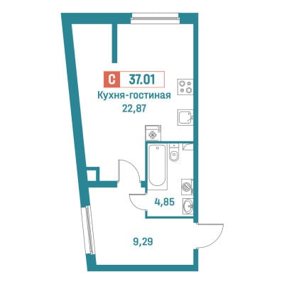 Квартира в ЖК Графика