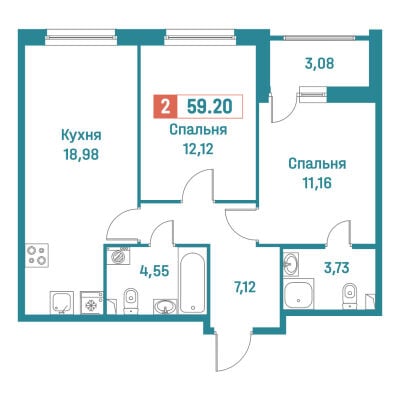 Квартира в ЖК Графика