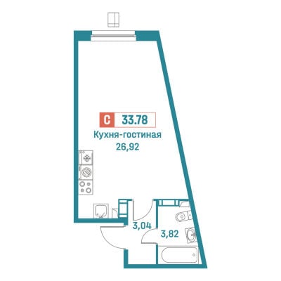 Квартира в ЖК Графика