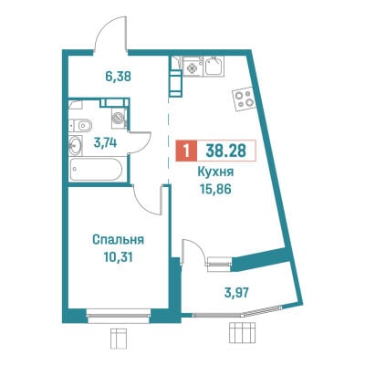 Квартира в ЖК Графика