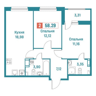 Квартира в ЖК Графика