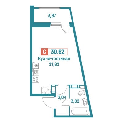 Квартира в ЖК Графика