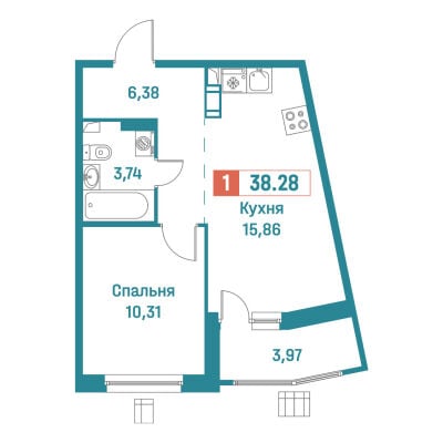 Квартира в ЖК Графика