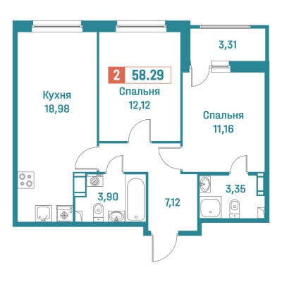 Квартира в ЖК Графика