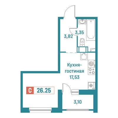 Квартира в ЖК Графика