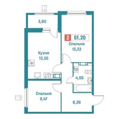 Квартира в ЖК Графика