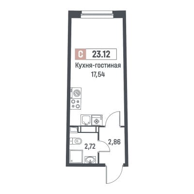 Квартира в ЖК Авиатор