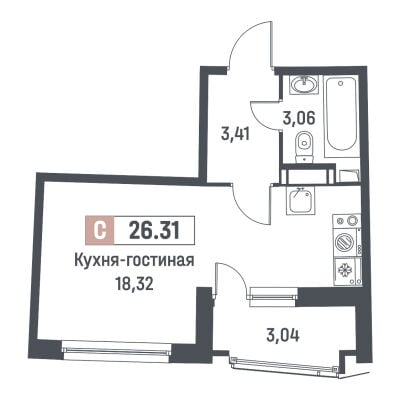 Квартира в ЖК Авиатор