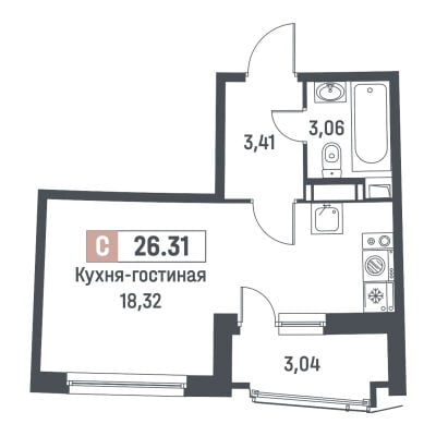 Квартира в ЖК Авиатор
