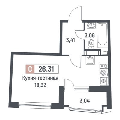 Квартира в ЖК Авиатор