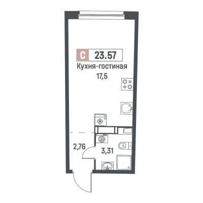 Квартира в ЖК Авиатор