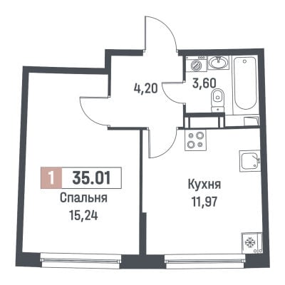 Квартира в ЖК Авиатор