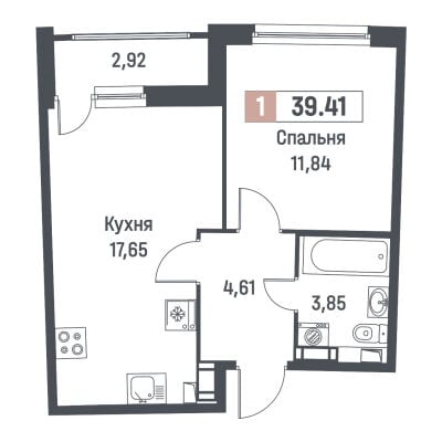 Квартира в ЖК Авиатор