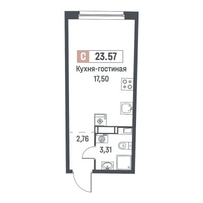 Квартира в ЖК Авиатор