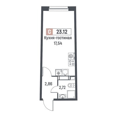 Квартира в ЖК Авиатор