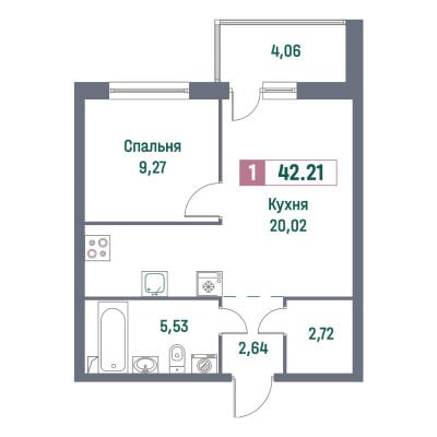 Квартира в ЖК Ленинградская перспектива