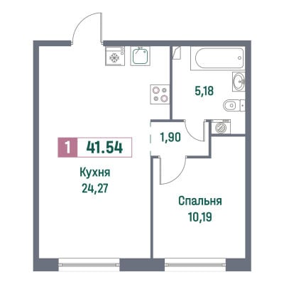 Квартира в ЖК Ленинградская перспектива