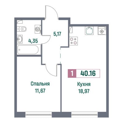 Квартира в ЖК Ленинградская перспектива