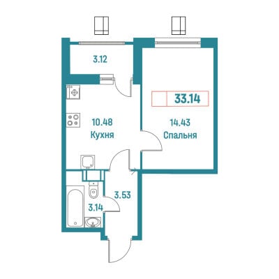 Квартира в ЖК Графика