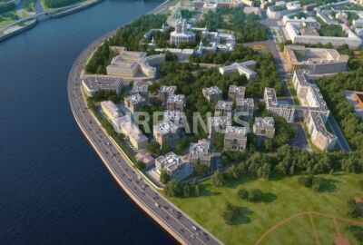 Расположение ЖК Смольный парк